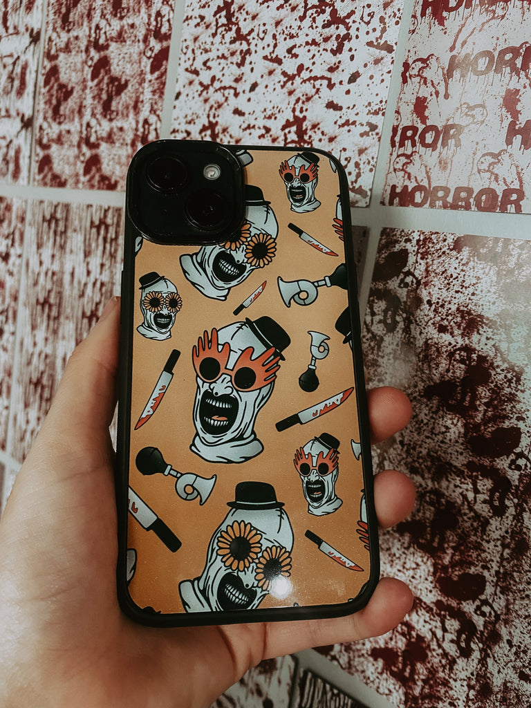 Terrifier Phone Case Art the Clown Not Your Average Babe