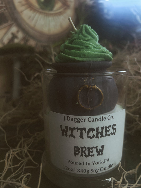 Witches Brew Halloween Soy Dessert Candle, 12oz.