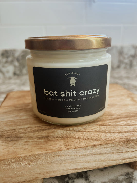 Bat Shit Crazy  (Evil Queen) candle