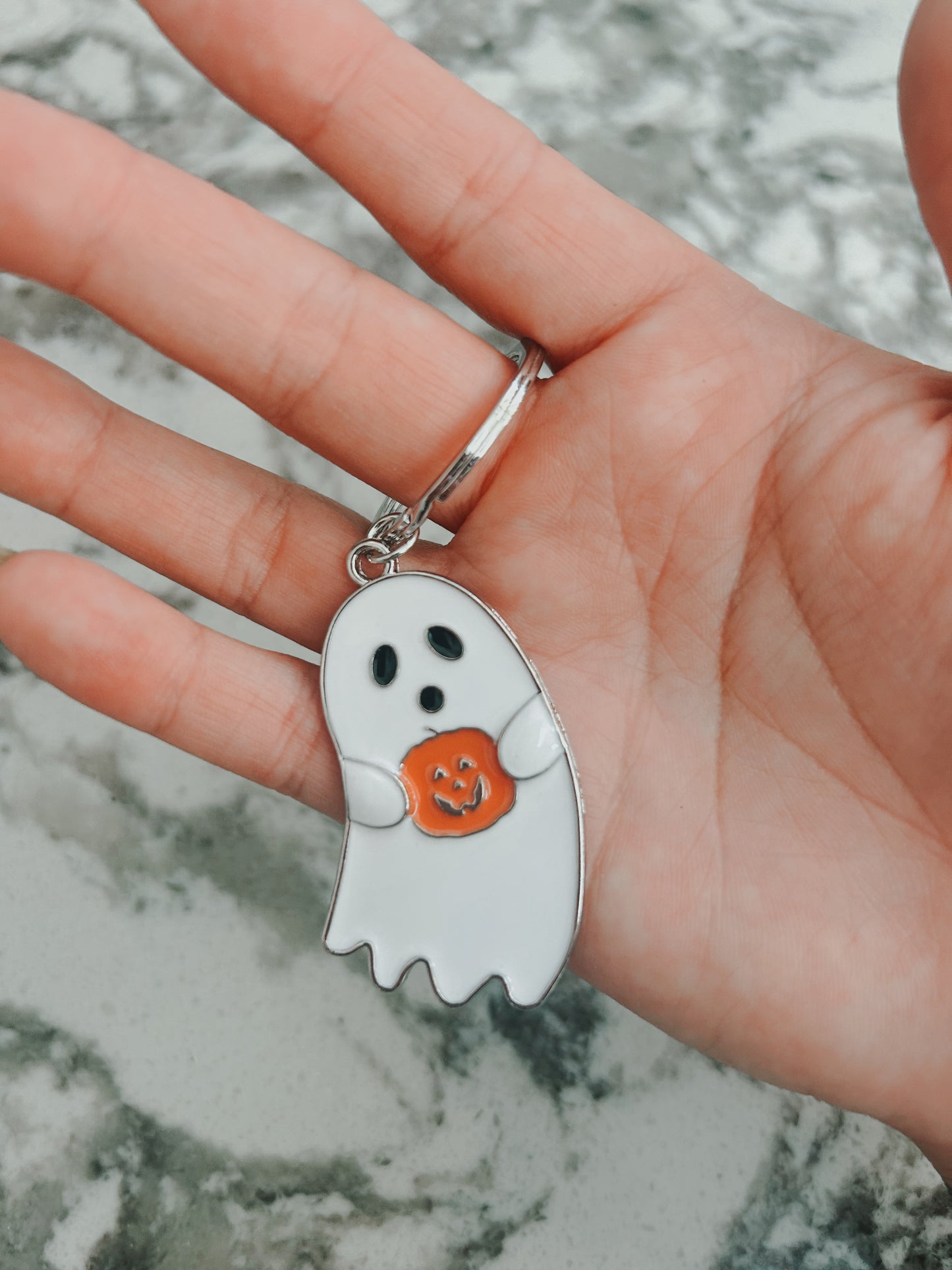 Ghost hug keychain