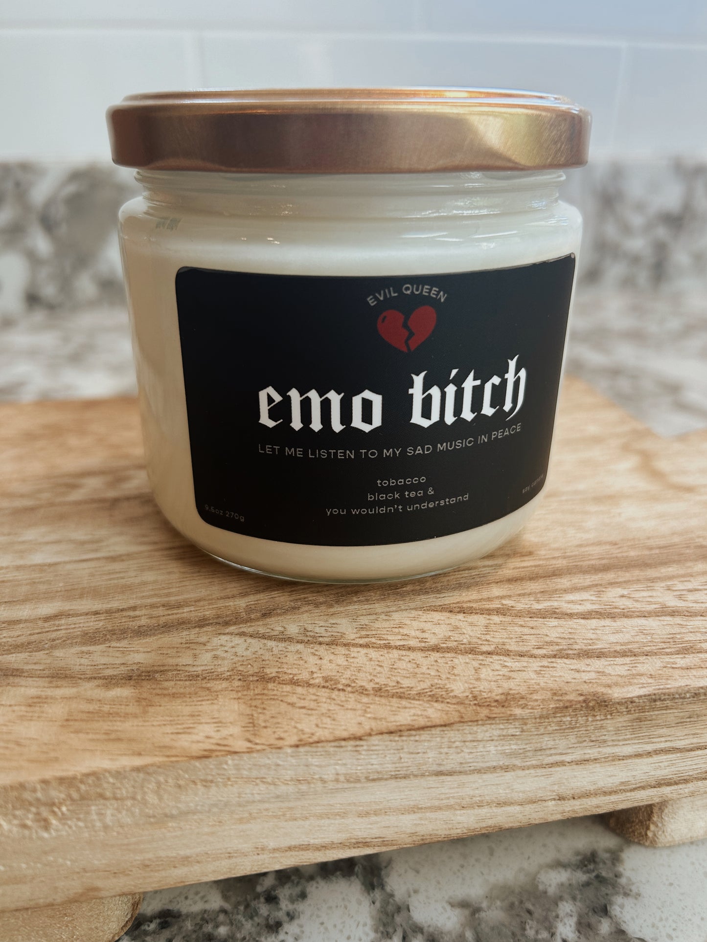 Emo Bitch (Evil Queen) candle