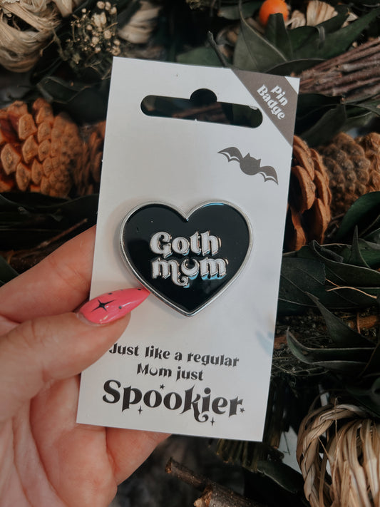 Goth Mom Pin