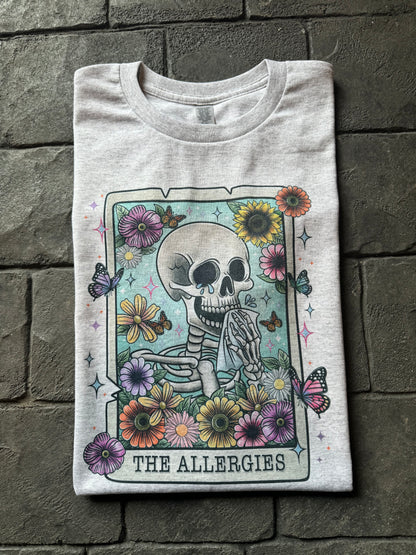 Allergies tarot pullover or tee