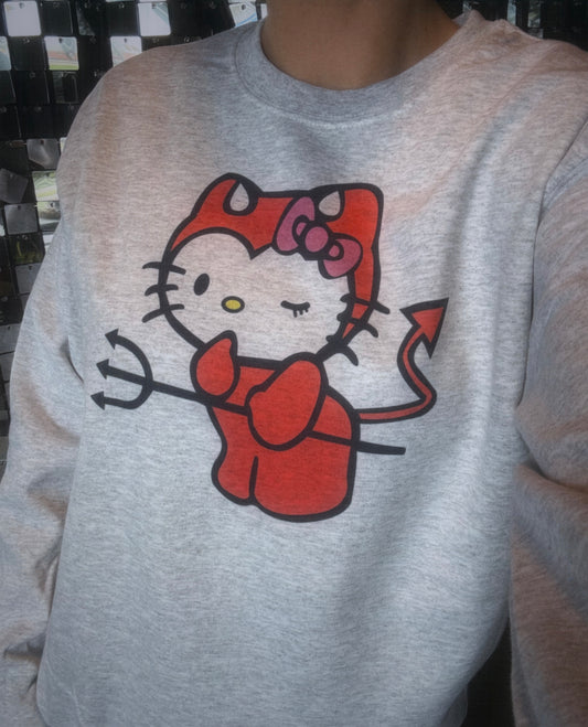 Hello Kitty Devil pullover or tee