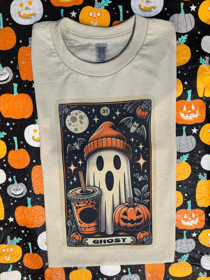 31 ghost tarot pullover or tee