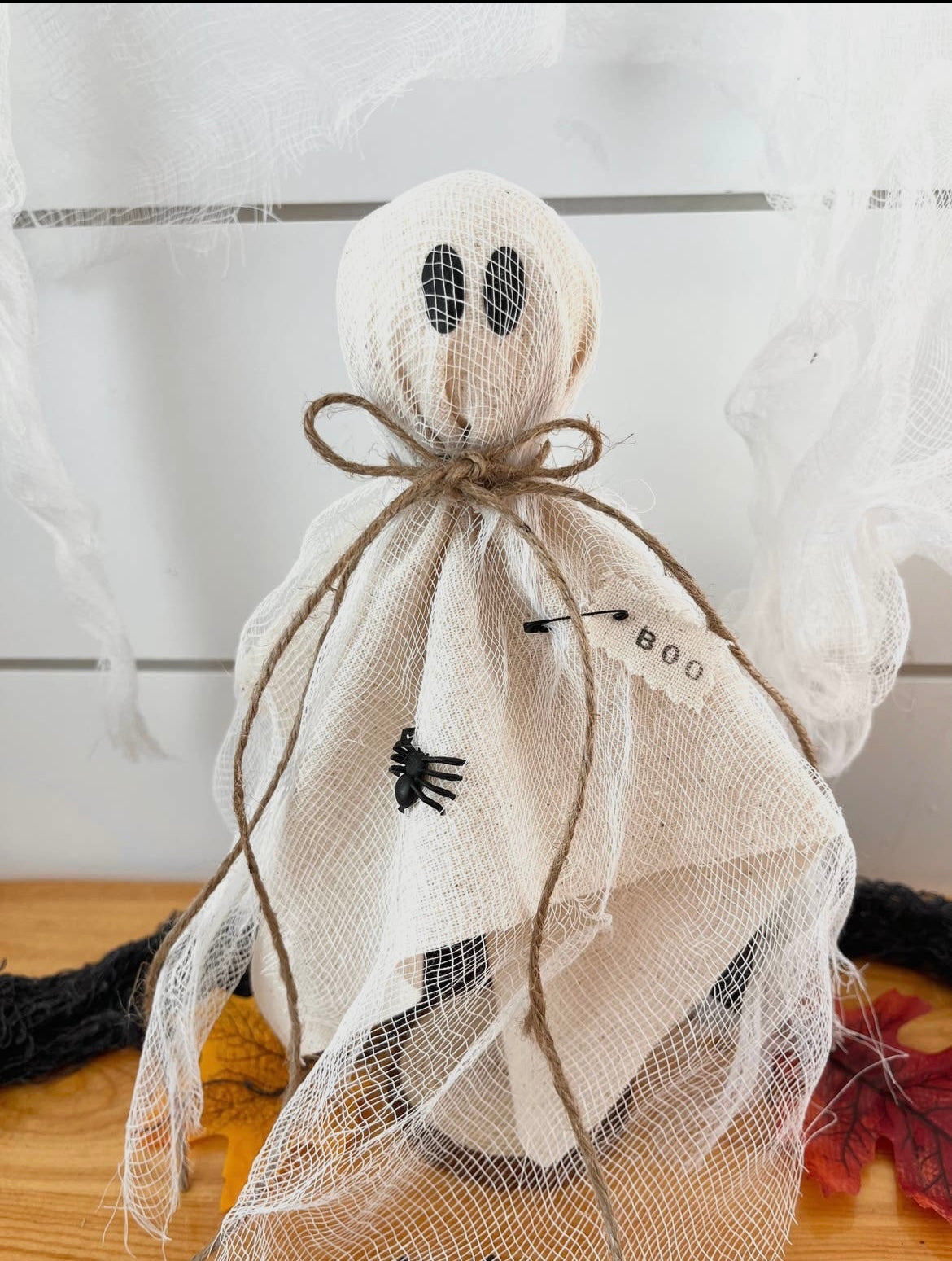 Standing ghostie home decor