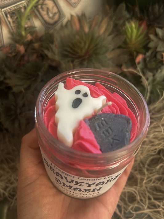 Graveyard Smash Halloween Soy Dessert Candles