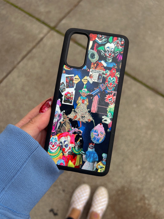 Killer Klowns collage phone case