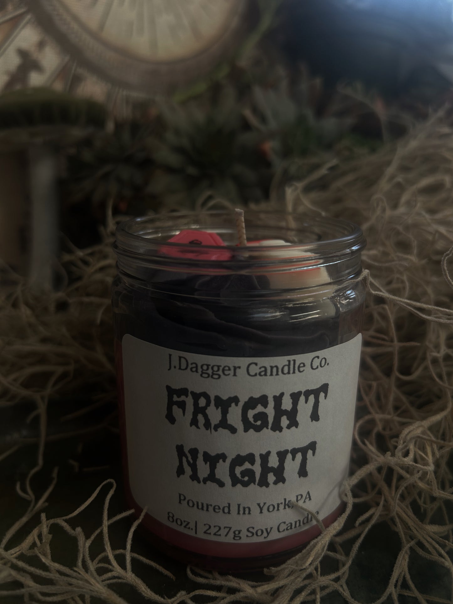 Fright Night  Halloween Soy Dessert Candle 8OZ (Copy)