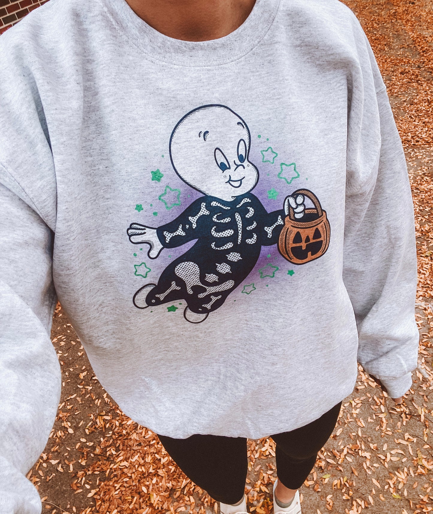 Halloween Casper pullover