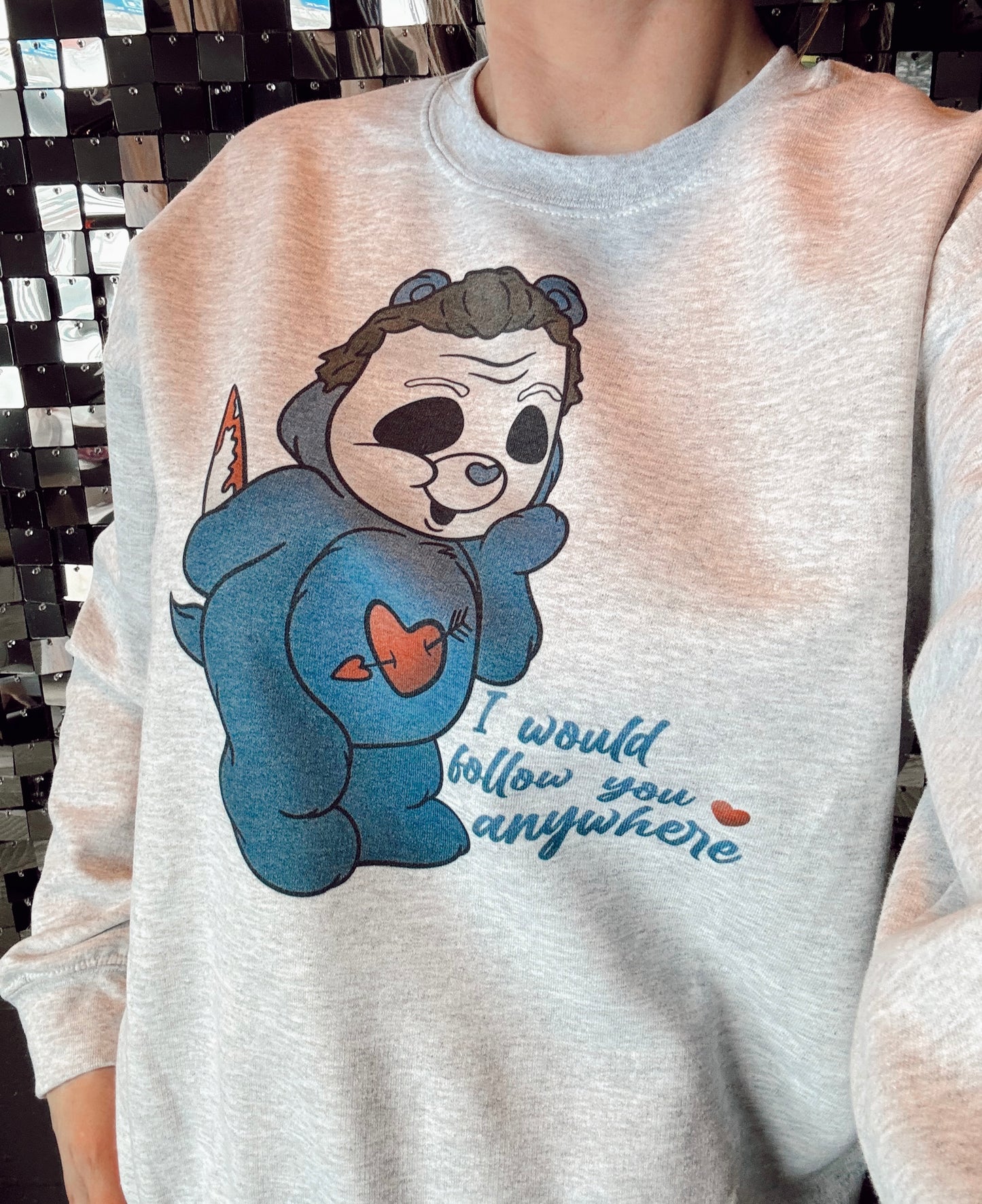 Slasher Carebear Michael Myers  pullover or tee