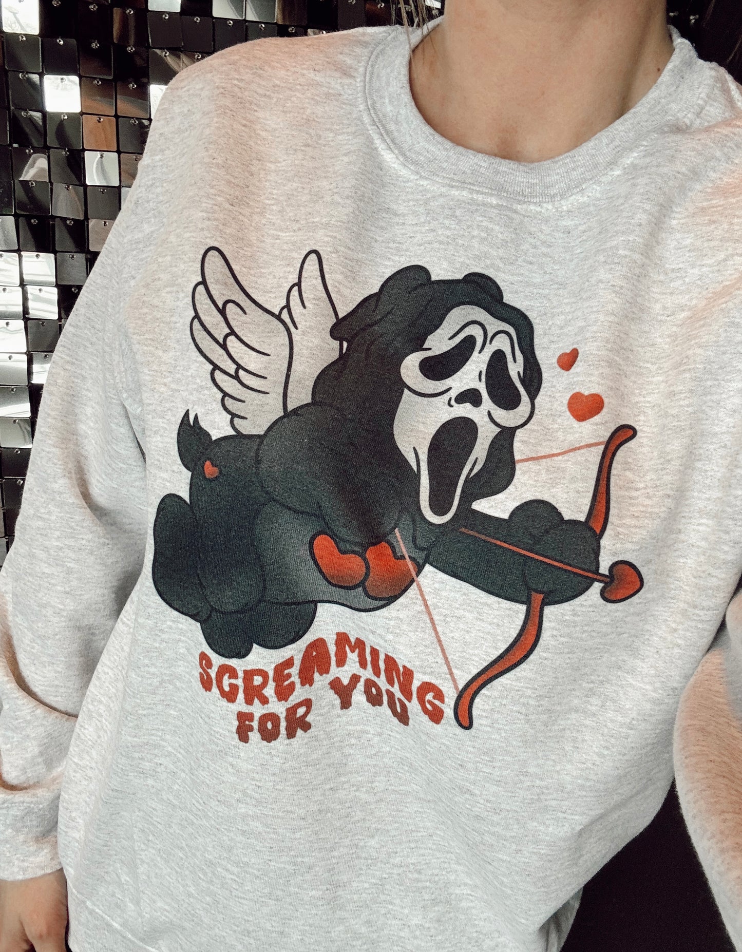 Slasher Carebear Ghostface pullover or tee