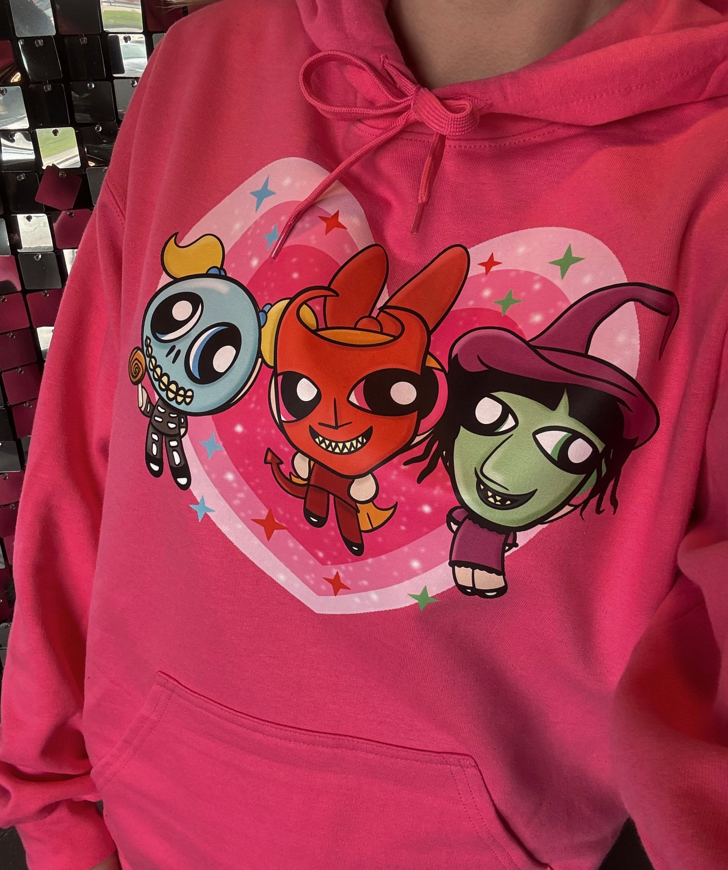 Powerpuff / lock, shock and barrell hoodie or tee