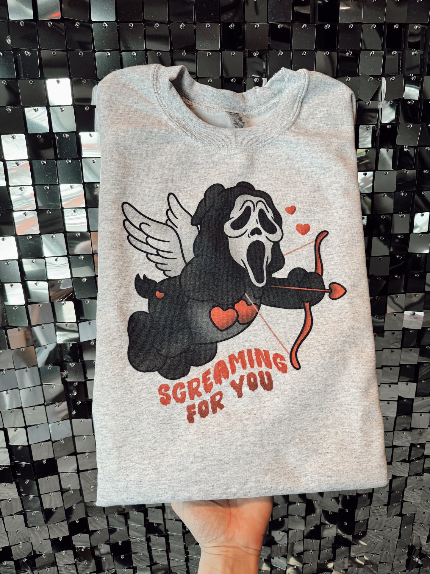 Slasher Carebear Ghostface pullover or tee