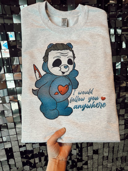 Slasher Carebear Michael Myers  pullover or tee