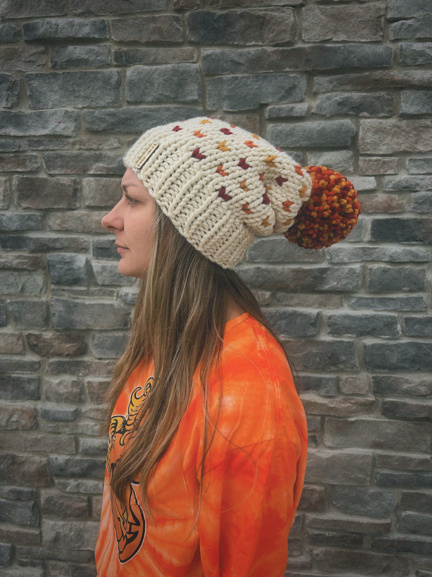 Fall colors Beanie- Charlie & Luna Co