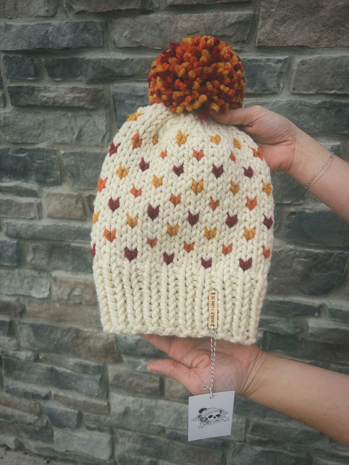 Fall colors Beanie- Charlie & Luna Co