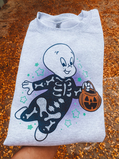 Halloween Casper pullover