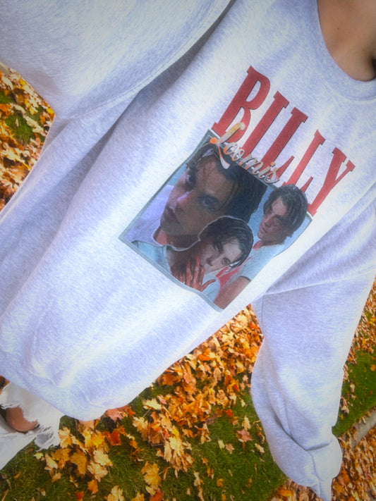 BILLY LOOMIS collage vintage pullover/ tee