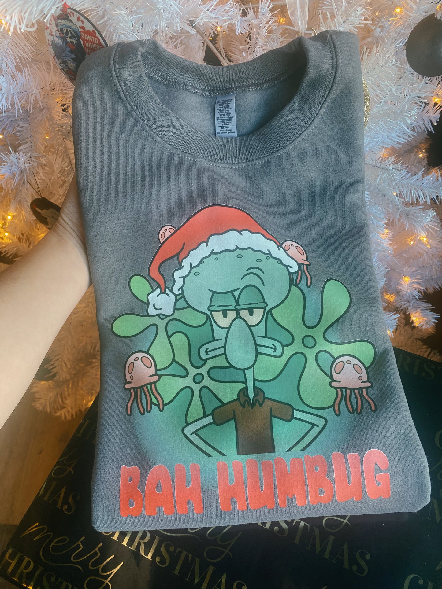 BAH HUMBUG(SpongeBob) pullover or tee