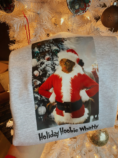 Holiday Hoobie Whatty (Grinch) pullover or tee