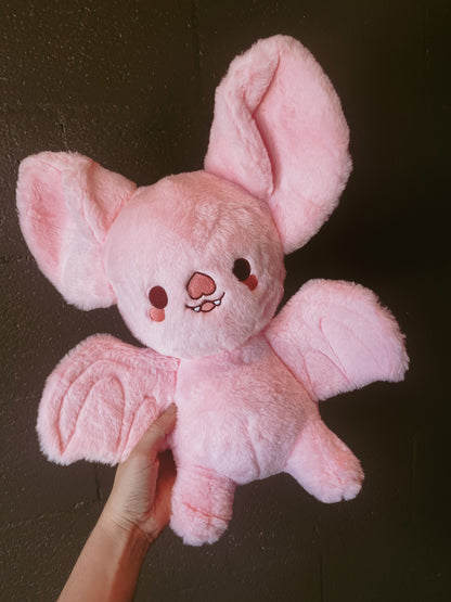 Fluffy bat plush - bat bright