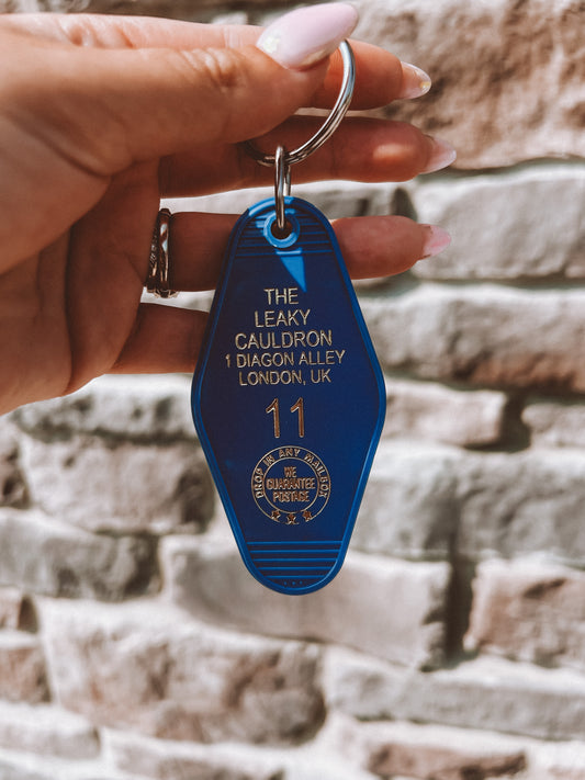 Motel Key Fob - The Leaky Cauldron