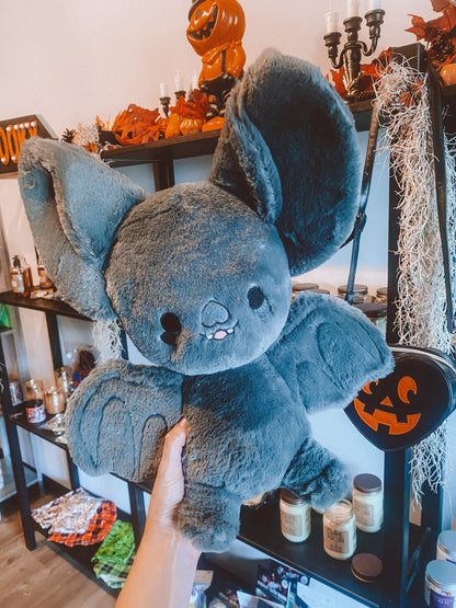 Fluffy bat plush - bat bright