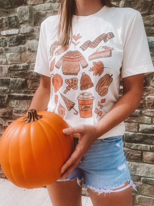 Vintage Fall Favorites Tee