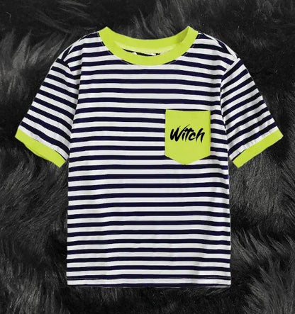 Halloween Striped Tees