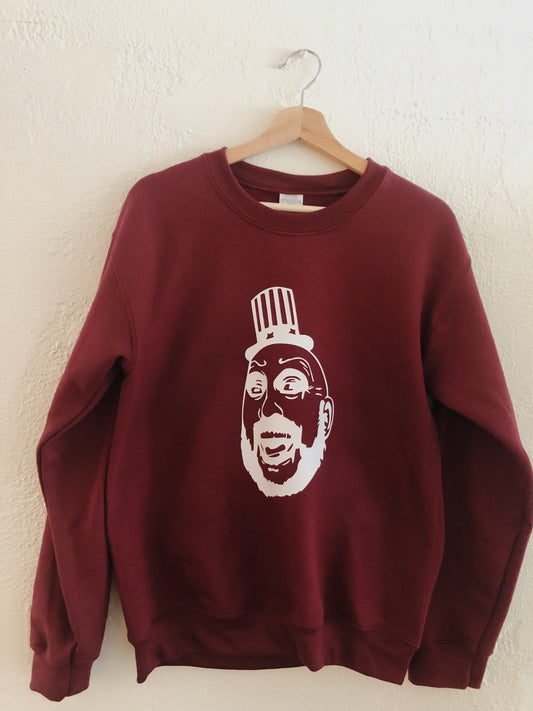 Captain Spaulding Maroon Pullover