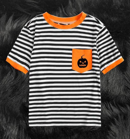 Halloween Striped Tees