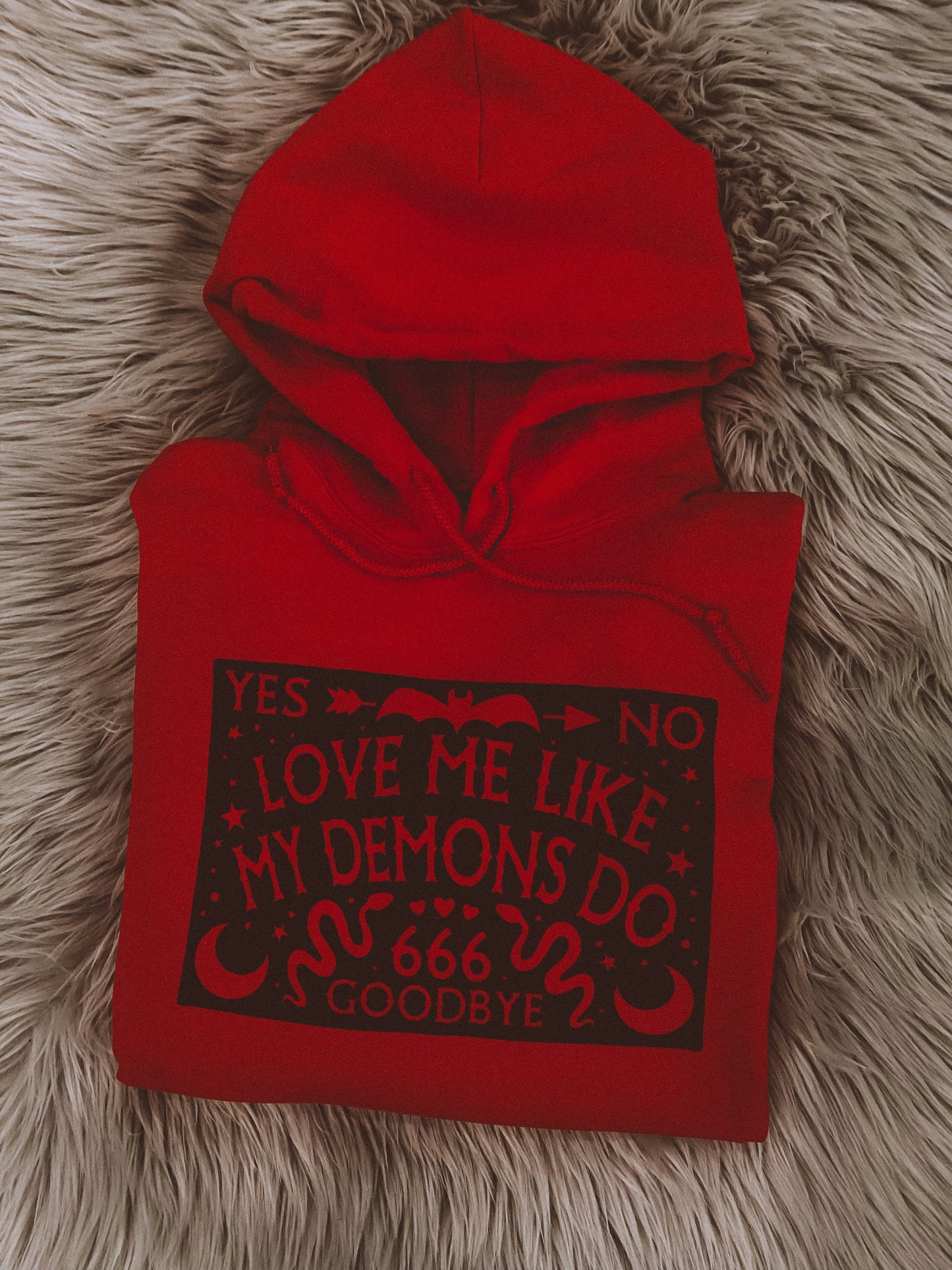 Love Me Like My Demons Hoodie