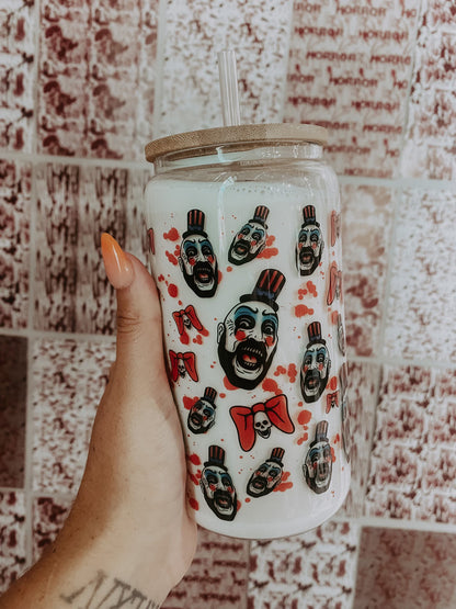 Captain Spaulding Glass Tumbler